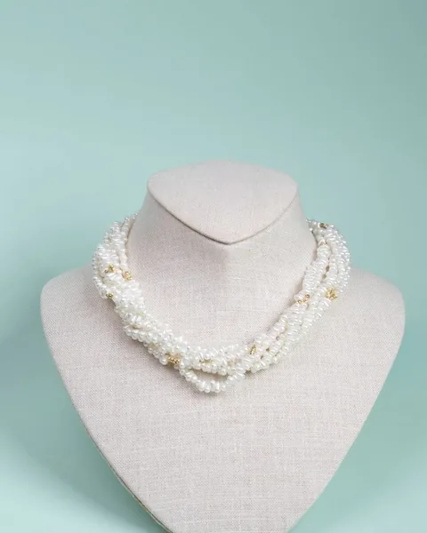 Twisted Pearl Necklace