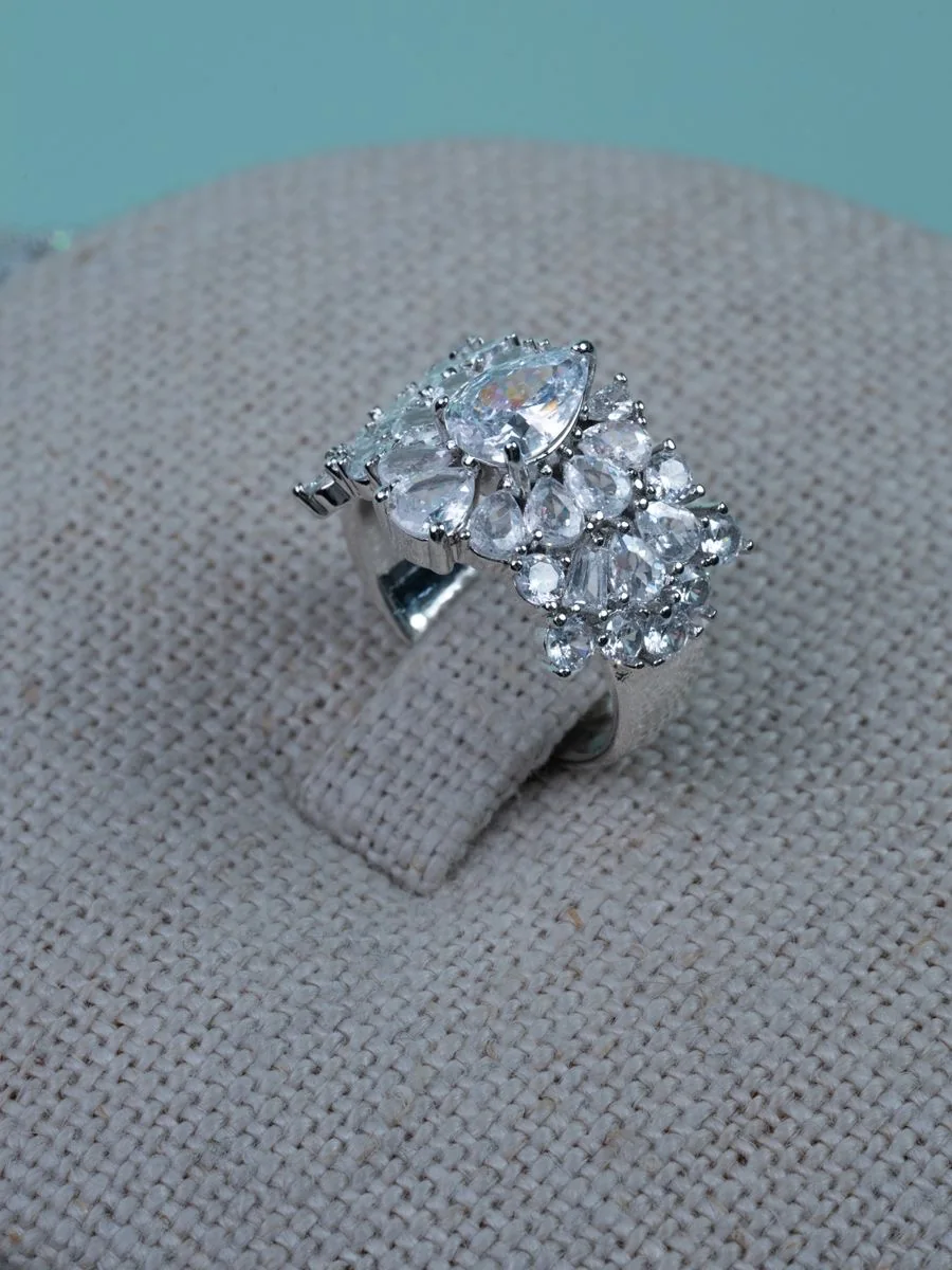 Crystal Cluster Ring